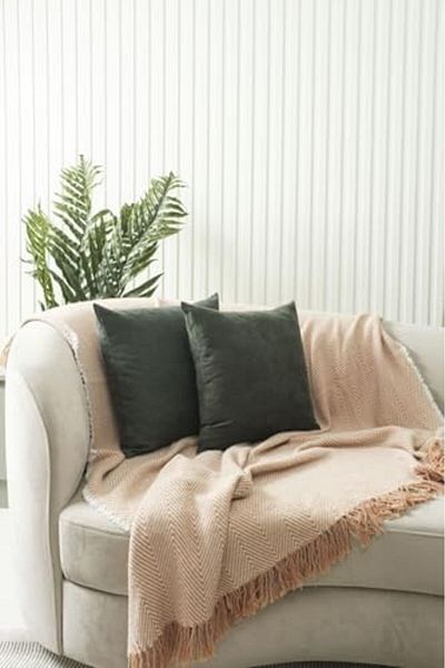 STOREMAX Htpshopmx Home Green Plain Panorama Throw Pillow Cover with Lots of Different Color Options, 40 X 40 Strh