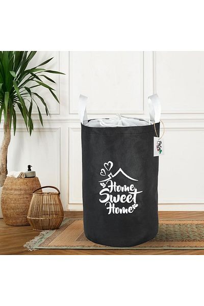 STOREMAX Bystoreby Laundry Basket - Folding Laundry Basket - Toy Basket (Black) Newdesing 646268