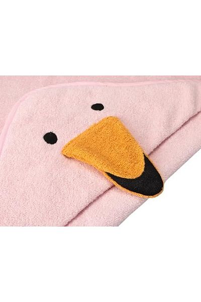 STOREMAX Lvnmblya Sty Duck Hooded Pink Children's Towel 100X100 Shop Deesing 224120