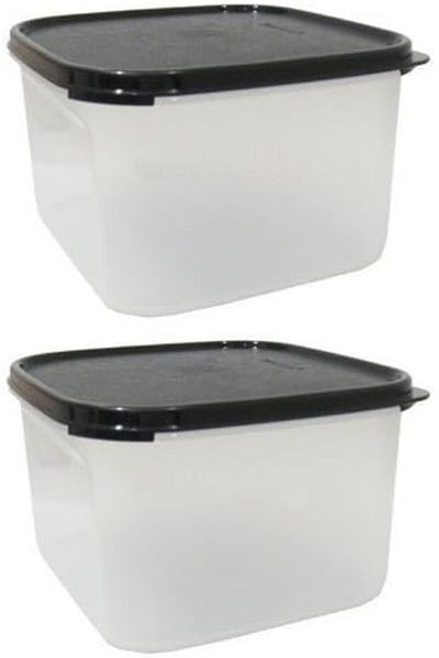 STOREMAX Glpzr Modular Mates mm Set: 2 X Mini Rectangular Rectangle Ii by Tupperware Trendybuy 1109110