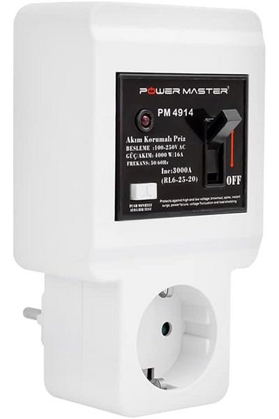 STOREMAX Bystoreby Volt 16 Amper Single Current Protected Socket Newdesing 646268