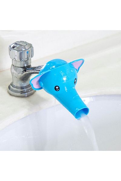 STOREMAX Bystoreby Educational and Safe Faucet Extender Expander Head Apparatus for Children Elephant