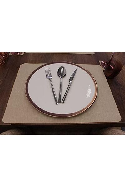 STOREMAX Mrttnca Flat Yacht Leather Laser Cut American Service 2 Pcs 35X45 cm Trndymrt 1087243