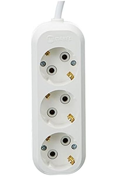 STOREMAX Bystoreby Eco Group Socket, Triple, Grounded, Corded, 3 m Newdesing 646268