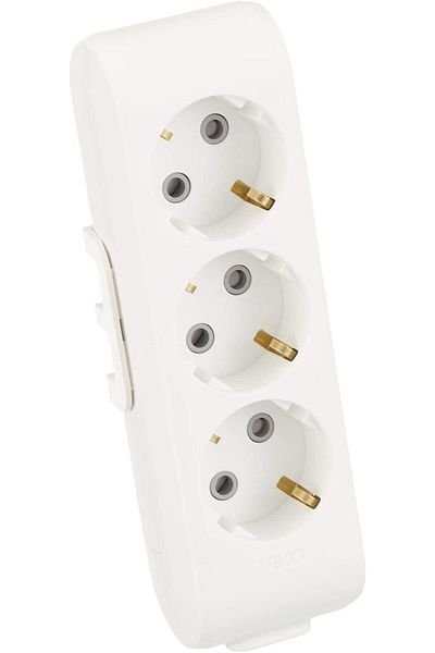 STOREMAX Bystoreby Multi-Let Triple Socket Grounded Terminal Block Child Proof Newdesing 646268