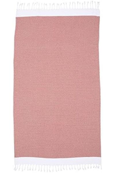 STOREMAX Ntwork Home Cotton Peshtemal, Beach and Pool Towel, Bath Towel (Brick Red) Art 108724