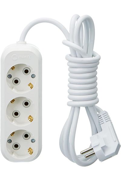 STOREMAX Bystoreby Eco Group Socket, Triple, Grounded, Corded, 3 m Newdesing 646268