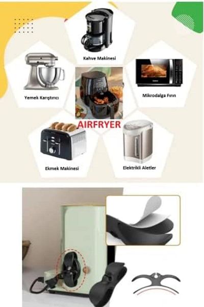 STOREMAX Bystoreby Concept Adhesive Cable Fixer Organizer Multi-Purpose Cable Holder Airfryer K
