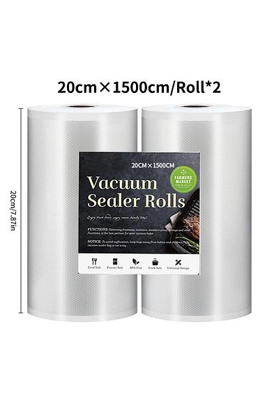 Choice 20-1500cm-2pcs SaengQ Kitchen Food Vacuum Sealer Bag Sous Vide Storage Bags For Vacuum Packaging 12/