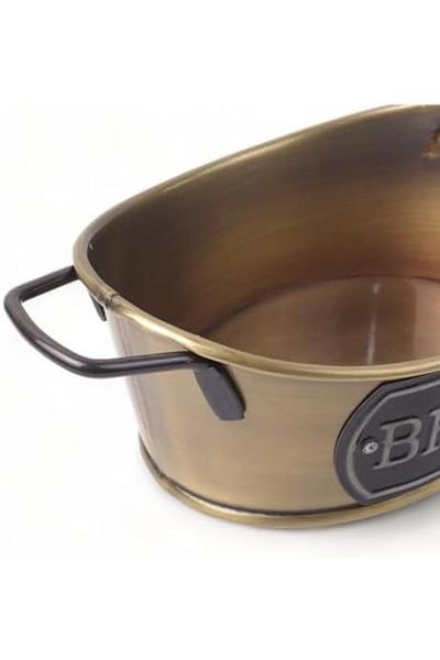 STOREMAX Ntwork Gondola Luxury Bread Basket Gold Plated Thinness, Galvanized Durability and Luxurious Design