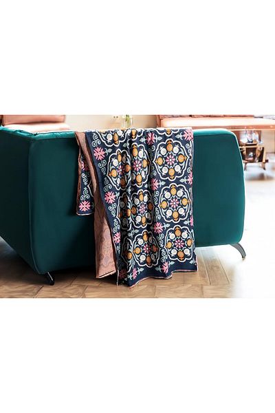 STOREMAX Elz Pomegranate Sofa Shawl 125X150Cm Frntr 1127478