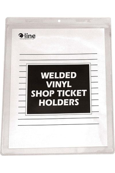 STOREMAX Lvnmblya Shop Ticket Holder, Two Sides Transparent, 9 X 12, 50/Bx Shop Deesing 224120