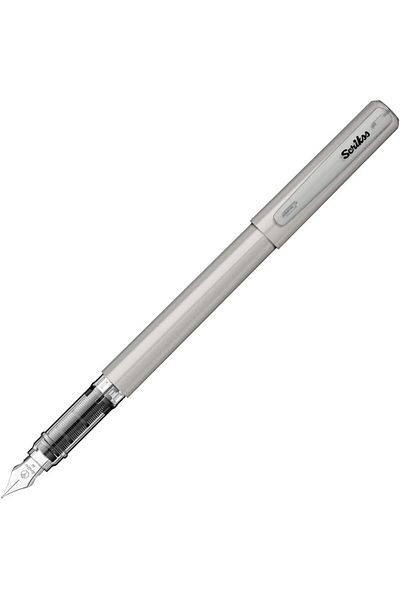 STOREMAX Ntwork Office Primeo Fountain Pen m Nib, Grey Art 1087243