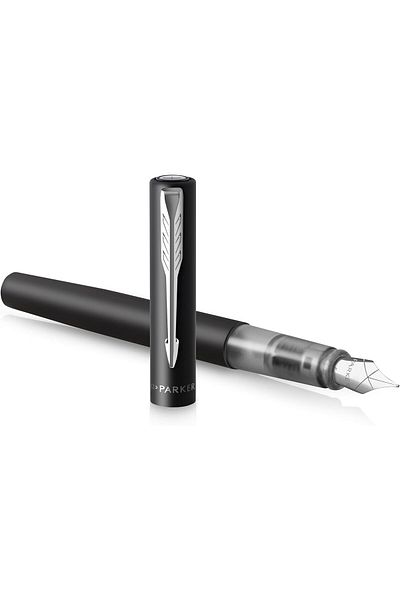 STOREMAX Network Vector XL Matte Fountain Pen, Matte Black, M Nib Art 1087243
