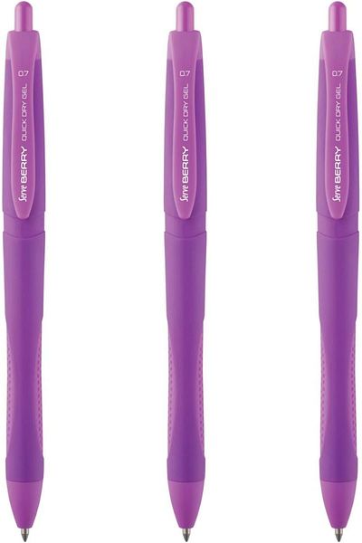 STOREMAX Bystoreby Gel Pen Berry 07 Violet Set of 3 Newdesing 646268
