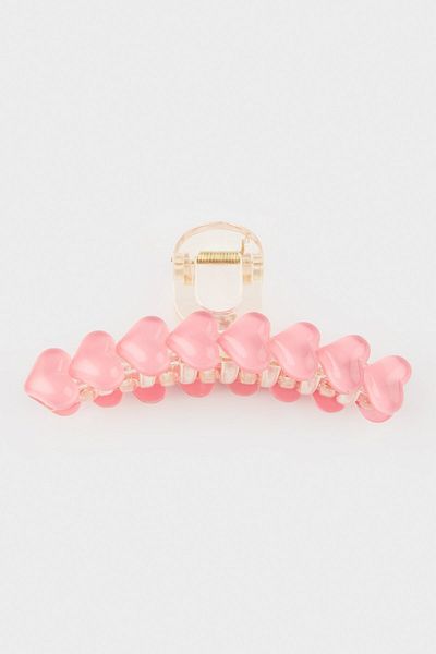 DeFacto Women's Heart Motif Latch Buckle E8874Axns