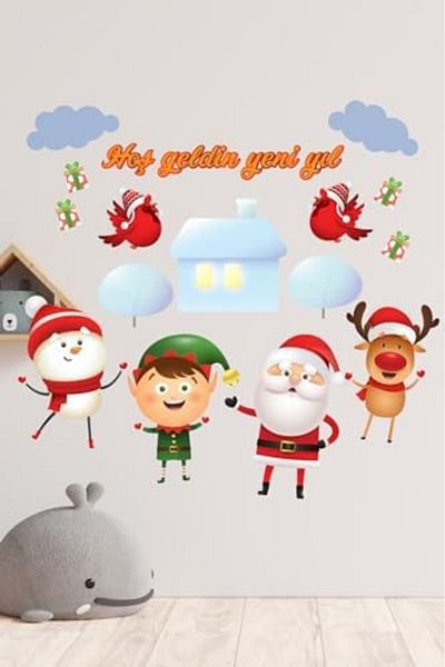 STOREMAX Bystoreby New Year Welcome Package Children's Room Sticker Newdesing 646268