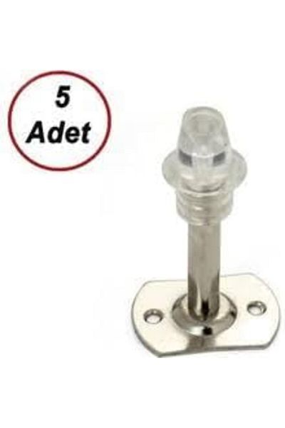 STOREMAX Bystoreby Fiveel Door Stopper Buffer Wall Protector 4 Pcs (Chrome) Newdesing 646268