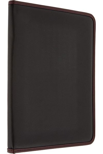 STOREMAX Bystoreby 412-4 Secretary Nota A4 Secretarial File Secretarial Tabula with Leather Cover, Burgundy New