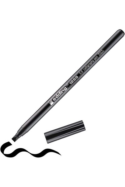 STOREMAX Ntwork 1255 Calligraphy Pen - Black - 1 Pen - Calligraphy Tip 5 mm Art 1087243