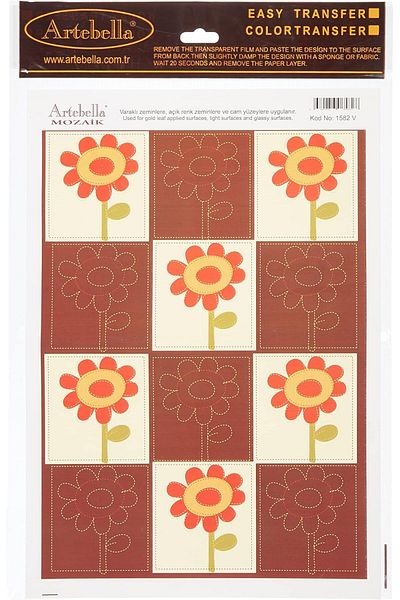 STOREMAX Muartshop Mosaic Easy Transfer 23X34 cm Light Floor 1582V 871301