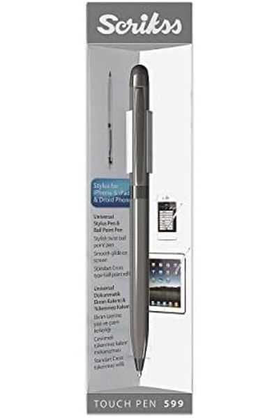 STOREMAX Ntwork Touch Pen 599 Stylus Ballpoint Pen Titanium Art 1087243