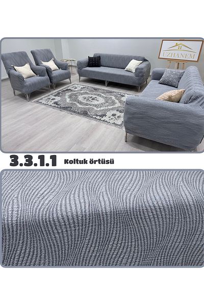 uzhanem Set huse pentru scaune 3.3.1.1 Husa pentru scaune Husa pentru canapea extensibila