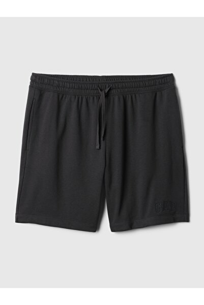 GAP V-Frch Ft Heritage Logo Κοντό υφασμάτινο σορτς Ανδρικό σορτς ΜΑΥΡΟ
