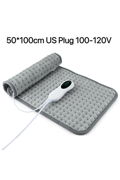 Choice 50X100cm US Plug Electric Heating Pad Home Thermal Blanket Multi-functional Adjustable Timing Cushio