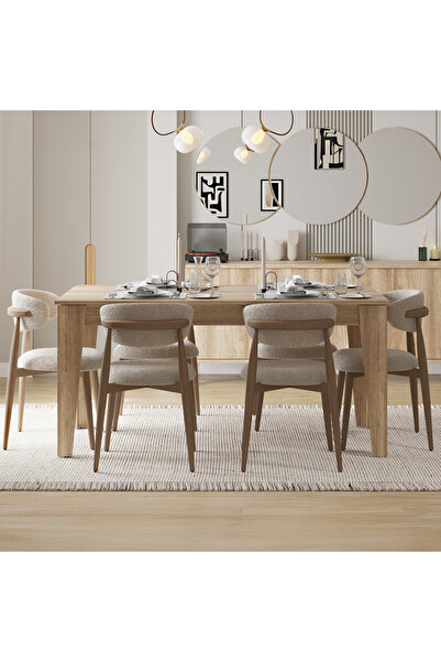 Adore Mobilya Sephia Açılır Yemek Masası - Tori 160x75x90 cm