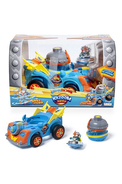 SuperThings Vehicul cu figurina SuperThings - Kazoom Racer
