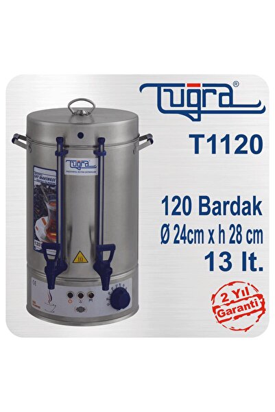 Tuğra Çay Makinası 120 Bardak 13 Lt