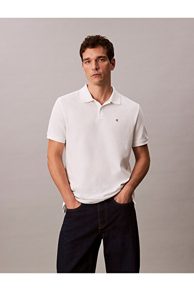 Calvin Klein Cotton Piqué Polo Shirt