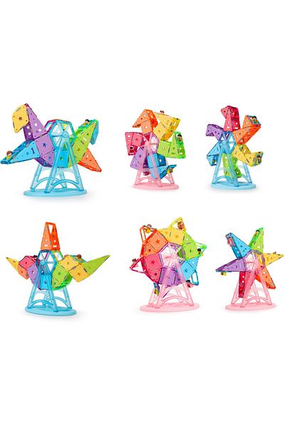 Magspace Set de constructie magnetic Magspace - Carnival set XL