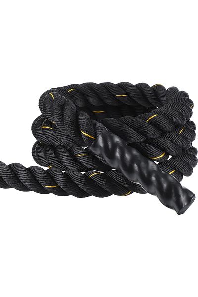 fulina Battle Rope 38mm*12m , Heavy Fitness Exercise Rope,for Strength Training Gym Muscle Building