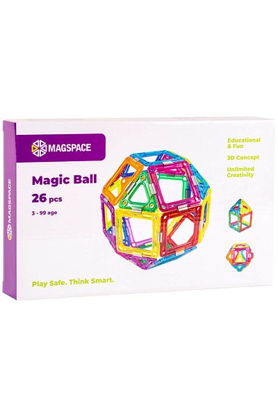 Magspace Set de constructie magnetic Magspace - Magic Ball