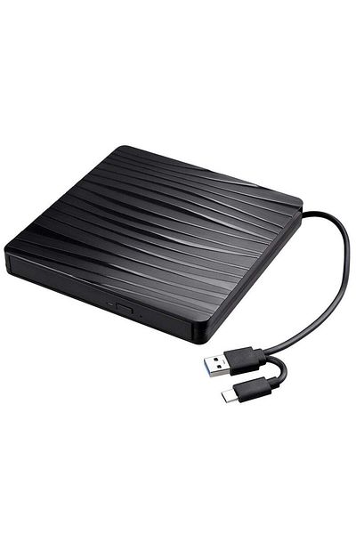 Generic Bt686 Usb 3.0 Type-c External Cd Dvd /-rw Odd Hard Drive Burner Ultra-thin Optical Drive Burner