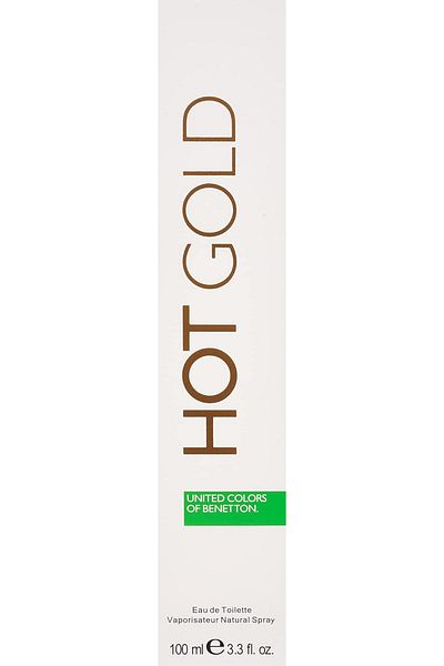 Benetton United Colors of Benetton Hot Gold Eau De Toilette For Women, 100 ml