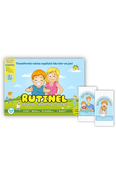 RUTINESCU Joc educativ Rutinel Complete Edition - Joc educativ si 2 extensii