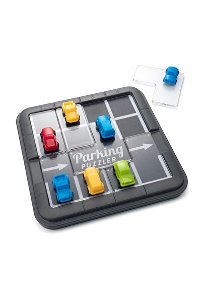 Smart Games - Parking Puzzler, logic game with 60 challenges, 6+ years, English edition