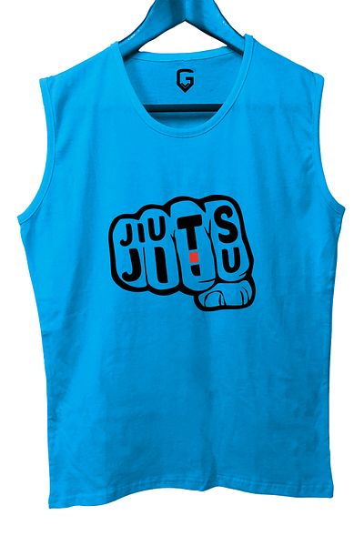 TOP GLORY Jiu Jitsu Printed Sleeveless Athlete T-Shirt Tank Top Athlete Fitness Athlete