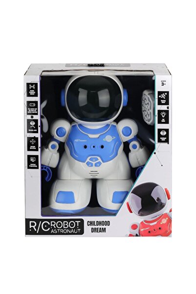 hak-iş oyuncak Büyük Uzaktan Kumandalı Usb Şarjlı Astronot Robot