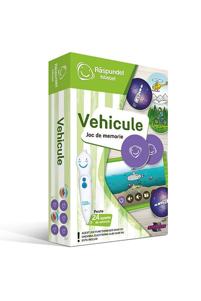 Raspundel Istetel Joc de memorie Raspundel Istetel - Vehicule
