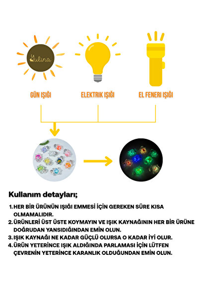 RENGARENK 2'li Karanlıkta Parlayan Şeffaf Kaplumbağa Figürleri
