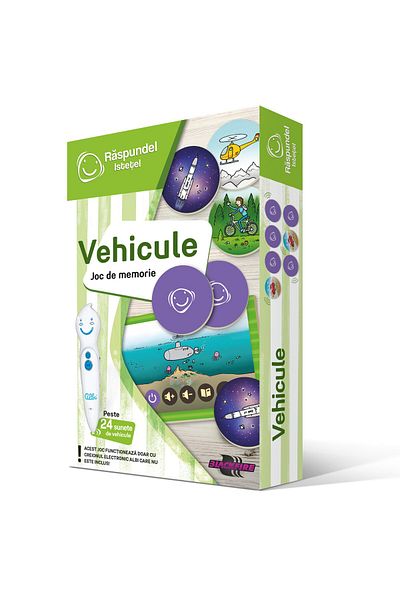 Raspundel Istetel Joc de memorie Raspundel Istetel - Vehicule
