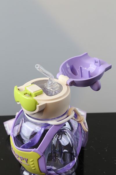 imsaconcept Cute 3D Pattern Water Bottle Bpa Free for Athletes, Campers, Kids 1St Grade Quality