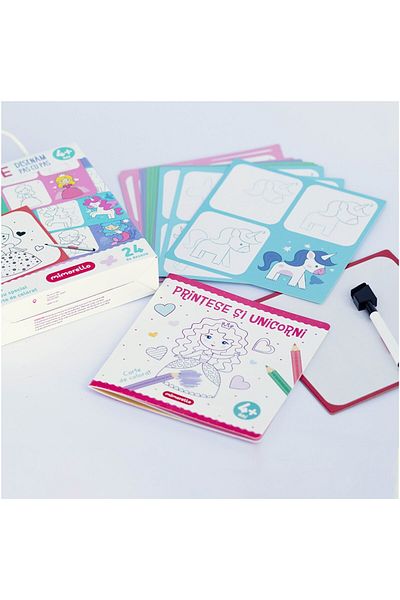 Mimorello Joc educativ Mimorello - Desenam pas cu pas