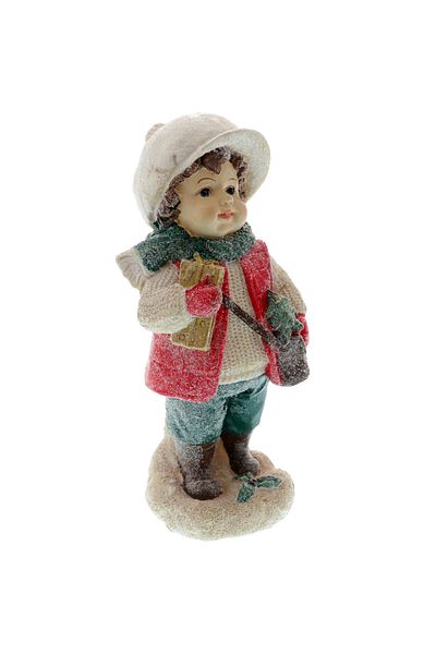 GiftExpress Christmas Decoration Little Boy With Gift