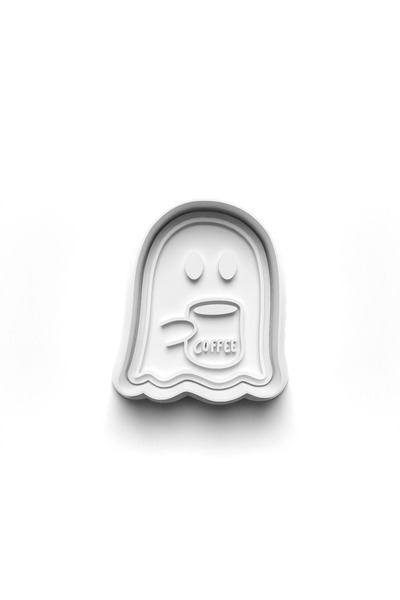 Adana Pasta Malzemeleri Halloween Halloween Ghosts Cooky Cutter and Stamper 3...