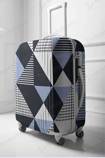 MEDBRIGHT Husă pentru valiză Husă pentru valiză Lycra țesătură flexibilă și husă durabilă pentru valiză NKT-VK08 (CABINA)